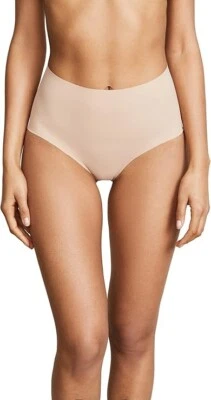 Bragas clásicas de tiro alto para mujer commando E2905 nude talla M/L Foto 1 de 4