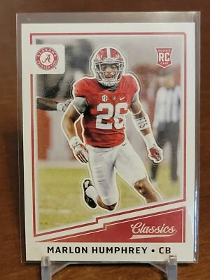 D49 2017 Classics #264 Marlon Humphrey RC Alabama Crimson Tide - Image 1 of 2