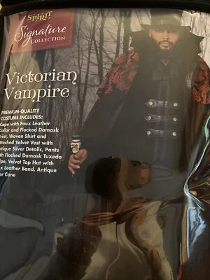 Disfraz Halloween Victoriano Vampiro Firma Calidad Premium Foto 1 de 4