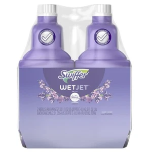 Swiffer WetJet Floor Cleaner Refill, Lavender Scent, 1.25L-42.2 Fl Oz, Pack of 2 - Picture 1 of 7