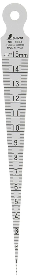 Shinwa Measurement Taper Gauge No700a 62600