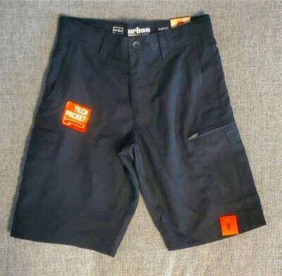 2 NUEVO Pantalones Cortos Carga Urban Pipeline Niño, Talla 8 (Negro Y Tostado)  Foto 1 de 4