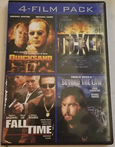 📀 VINTAGE 📀 4 Film Pack: Quicksand, Ticker, Fall Time 📀 (DVD) 📀 TESTED 📀 - Picture 1 of 10