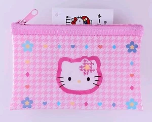 Bolso plano con cremallera Hello Kitty 50th Sanrio Characters de Japón - Imagen 1 de 6