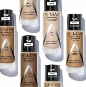 Almay Skin Perfecting Comfort Matte Foundation, You Choose - Picture 1 of 17