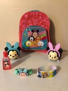 DISNEY TSUM TSUM Mochila y Colorear Actividad Divertida Mini Mochila Nueva  - Imagen 1 de 7