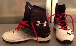 Under Armour Men's 4 High Top Compfit Plastic Cleats - Picture 1 of 12