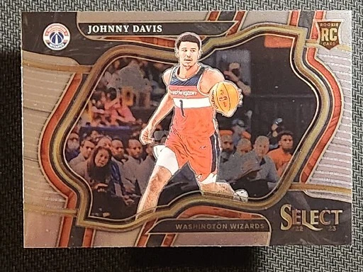2022/23 Panini Select JOHNNY DAVIS #300 Courtside RC SP Wizards NBA