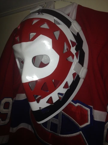 NHL HOCKEY GOALIE MASK HELMET VINTAGE KEN DRYDEN MONTREAL CANADIENS Cover