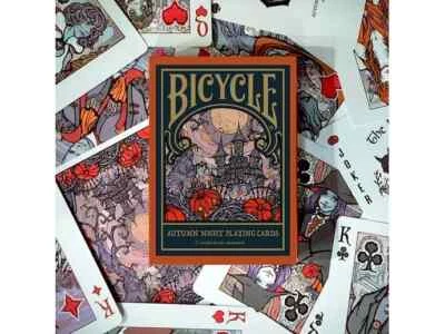 Bicycle Autumn Night Playing Cards by Yasuyuki Honne / Halloween New Japan - Image 1 of 4