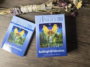 Angel Tarot Cards Deck with Guidebook – 78 Cards, Angel & Mythical Creatures - Picture 1 of 9