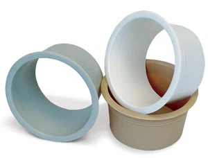 DENTAL MEDICAL LAB WASTE DROP RING FOR CABINET TOPS FITS 5" HOLE - CHOOSE COLOR - Picture 1 of 10