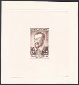 France ScB321 Poet Joachim du Bellay (1522-60), Die Proof - Picture 1 of 2