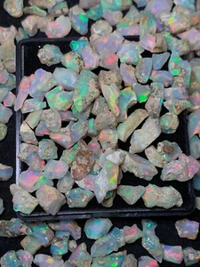 Top Qualität Feueropal grob ungeschliffen natürlicher äthiopischer Opal roh für Halbedelstein - Bild 1 von 7