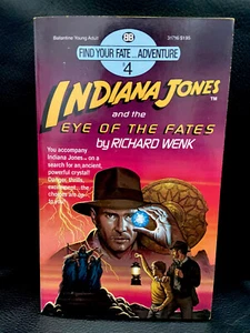 Indiana Jones™ FIND YOUR FATE Eye of the Fates BRAND NEW Novel - Imagen 1 de 2