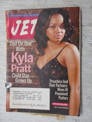 JET MAGAZINE JANUARY 16, 2006 KYLA PRATT CHILD STAR PREACHERS AND THEIR PARTNERS - Image 1 of 2