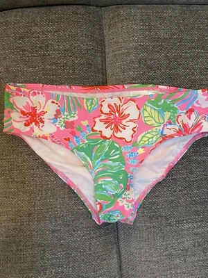 Parte inferior de bikini Lilly Pulitzer niñas talla 10 colores vibrantes usada en excelente estado Foto 1 de 4