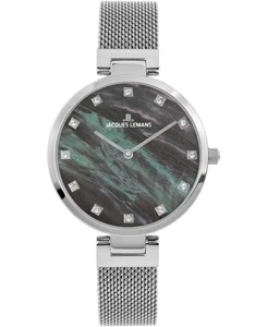 JACQUES LEMANS Women Analog Quartz Casual Watch Classic Dress Waterproof Fashion - Picture 1 of 1