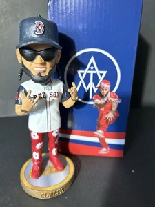 2024 Boston Red Sox El Alfa El Jefe Rapper Bobblehead SGA 05-11-2024 New - Picture 1 of 10