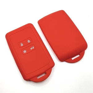 4 Buttons Silicone Car Key Cover Set for Renault Koleos Kadjar 16-19 Protector R - Picture 1 of 23