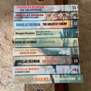 Douglas REEMAN #1 Bundle Books Naval Fiction MixTitles Paperback X 9 - Picture 1 of 1