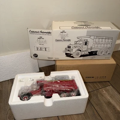 1996 FIRST GEAR 1/34 Diecast 19-2050 1960 Mack Model B-61 BIG RED TRUCKING BRT - Image 1 of 4
