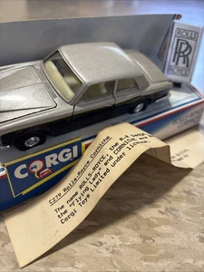 CORGI WHIZZWHEELS ROLLS ROYCE SILVER SHADOW PARK WARD CAR DIECAST TOY 1/43 - Picture 1 of 6