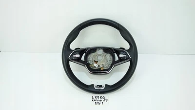 Skoda Octavia IV Leather Steering Wheel 5E3959542D Used - Image 1 of 4