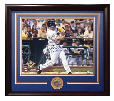 David Wright Signed 16x20 Framed Photo 2006 1st ASG HR Auto NY Mets MLB Holo Coa — 第 1/4 张图片