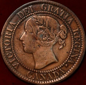 1859 Canada One Cent Foreign Coin - Picture 1 of 2