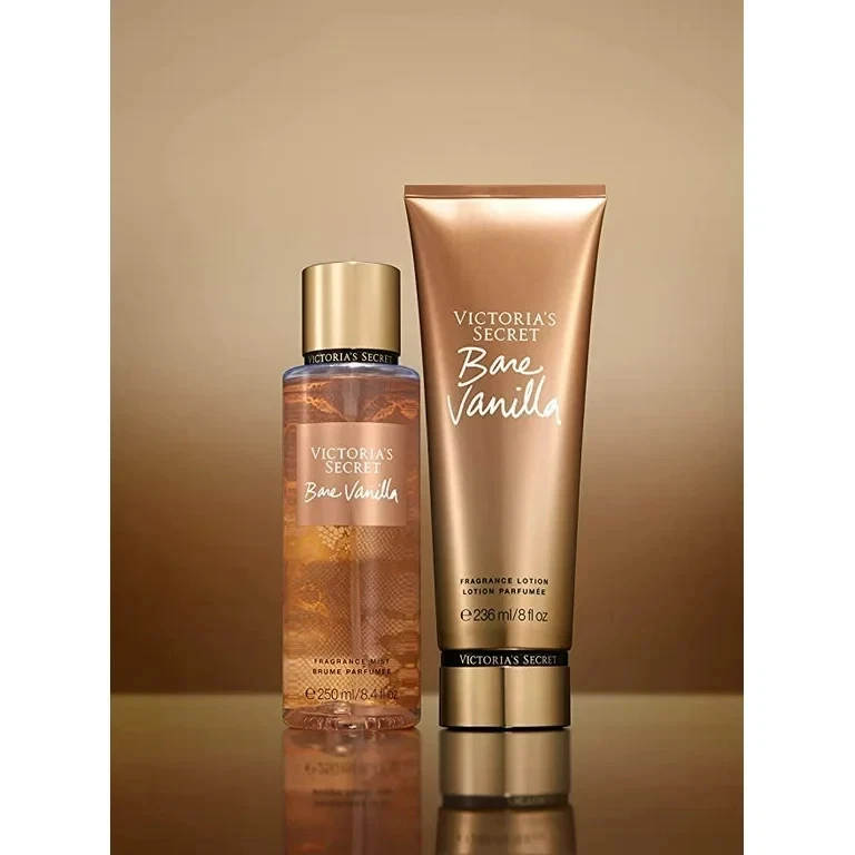 Victoria's Secret Bare Vanilla 8.4 oz Body Mist and Lotion Set - Image 1 of 3