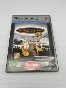 V8 Supercars Australia 3 Game PS2 (Platinum) PAL Inc Manual - Picture 1 of 4