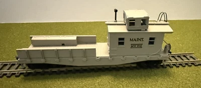 Caboose vintage HO Athearn Maintenance of Way #1281 Foto 1 de 4