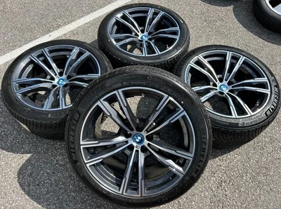 4 ORIGINAL 19" ALU WINTERRÄDER BMW M8 F91 F92 F93 STYLING M812 8089560 8089561 - Bild 1 von 4