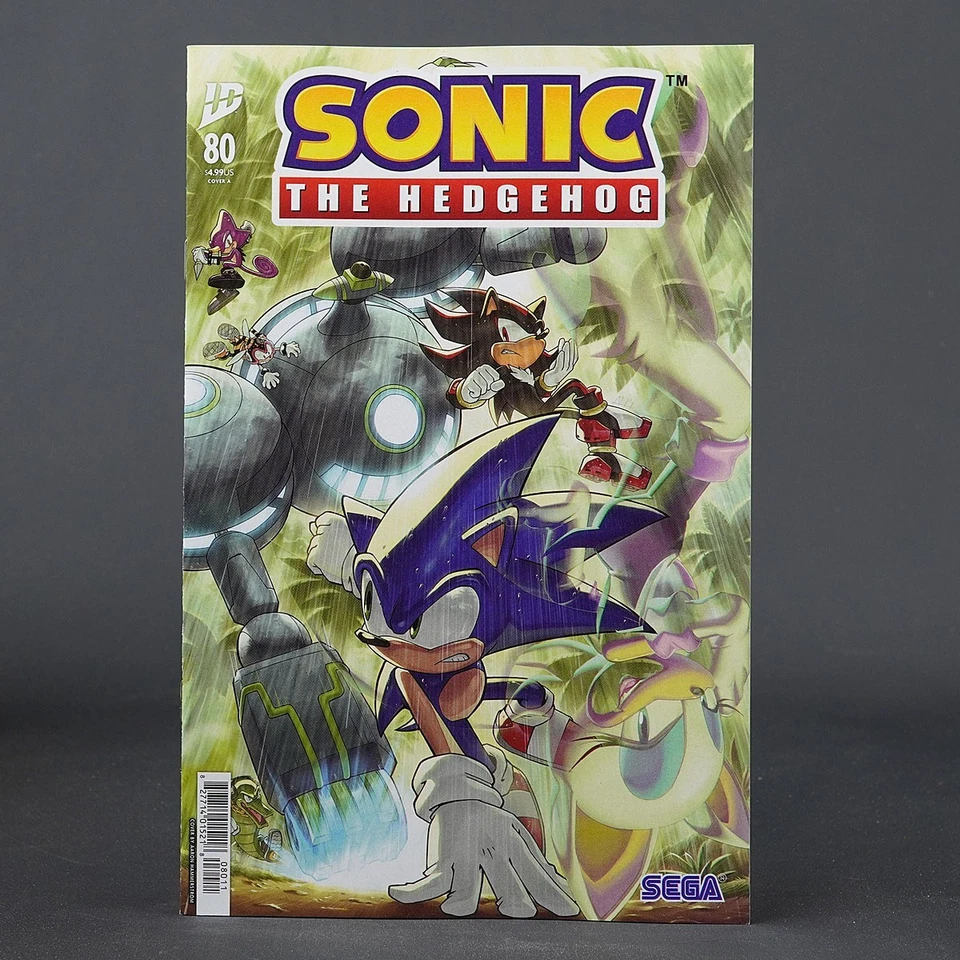 Sonic the Hedgehog #80 Cover A-Aaron Hammerstrom (IDW Publishing July 2025)