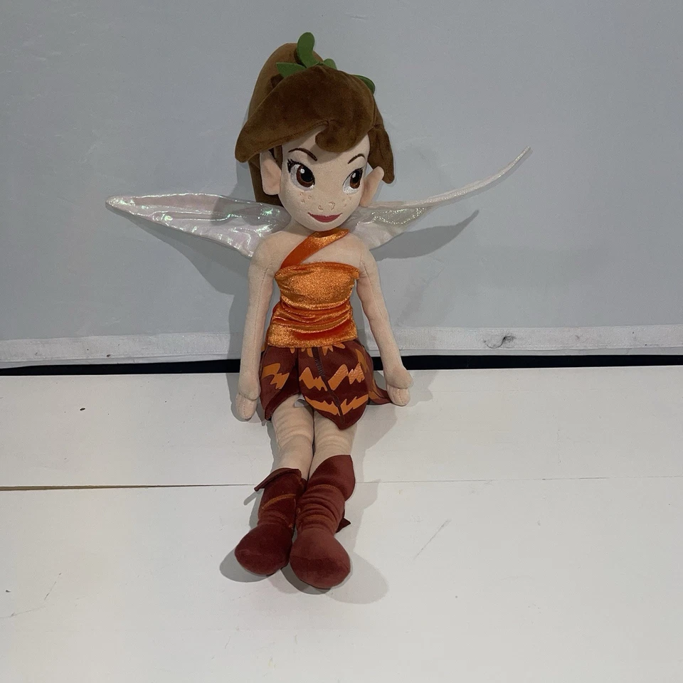 Muñeco de peluche de peluche Walt Disney Tinkerbell Fairies Fawn Legend of the Neverbeast Foto 1 de 4