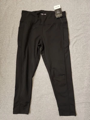 NWT Dyce Active High Waist Cropped Leggings With Pockets Women’s Size 1X - Image 1 of 4
