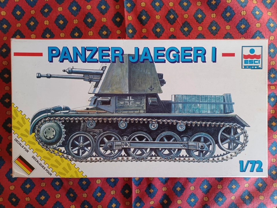 ESCI ERTL 8372 - 4,7 cm PaK 36 L/43 (t) auf PzKpfw I Ausf. B - plastic kit 1/72 - Immagine 1 di 1