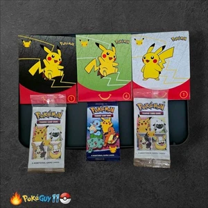 (6 Stück) Pokemon 25th Anniversary McDonalds & General Mills Promo Packs Sealed - Bild 1 von 1
