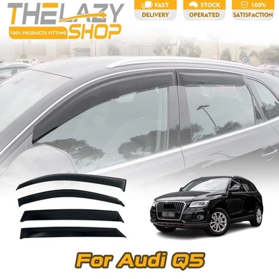 Weather shields Weathershields for Audi Q5 2009-2017 Sun Visors - image 1 of 4