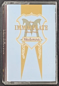 Madonna Immaculate Collection Cassette 1990 Q System Dolby B 7-Fold J-Card - Picture 1 of 8