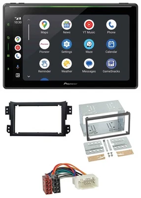 Pioneer 2DIN MP3 USB Bluetooth DAB Autoradio für Opel Agila B Suzuki Splash 2008 - Bild 1 von 4