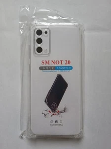 Pour Samsung Galaxy Note 20 Coque Silicone Antichoc Transparente Neuve ! - Photo 1 sur 2