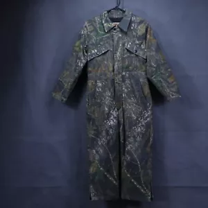 Field Staff Mossy Oak Coveralls Camo Outdoors Lined Insulated Boys Medium measrd - Picture 1 of 23