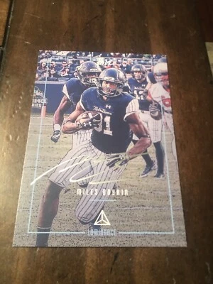 2019 Panini Luminance Miles Boykin Auto Rookie Silver Ink Draft Day Ravens - Image 1 of 2