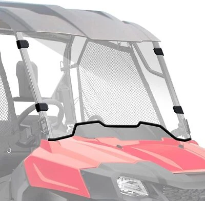 Anti-Scratch Pioneer UTV Front Windshield for 2014-2025 Honda pioneer 700 deluxe - Image 1 of 4