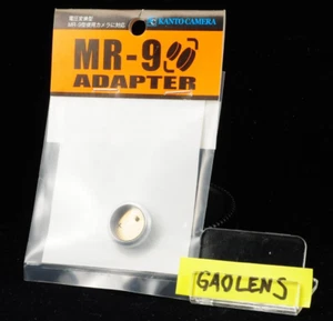 New Kanto Camera MR-9 Mercury Battery Adapter SR43 PX13 PX625 1.55V to 1.35V - Picture 1 of 24