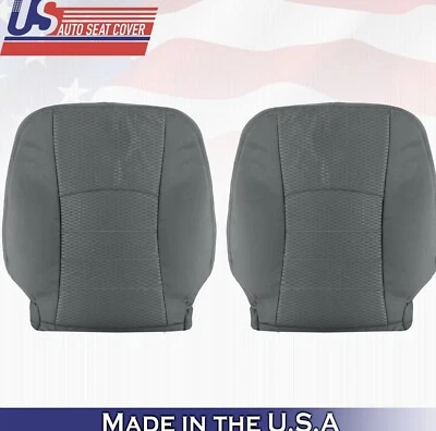 Cubiertas de asiento de tela grises para Dodge Ram 4500 SLT 2013 a 2018 para conductor pasajero Foto 1 de 4
