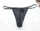 Women Sexy Thong Solid Mesh T-back Underwear Hipster G-string Plus Panties L-4X