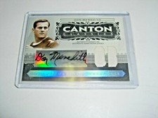 DON MEREDITH 06 NATIONAL TREASURE GAME USED DUAL JERSEY AUTO 1/24 SIGNED CARD 